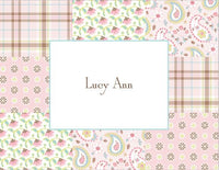 Riley Patch Pink Foldover Note