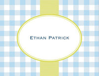 Checker Folded Notes (2 Colors)