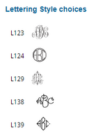 Classic Frame Monogram Embossed Folded Notes