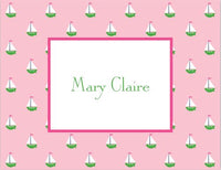 Little Sailboat Folded Notes (2 Colors)