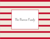 Nautical Stripe Folded Notes (4 Colors)