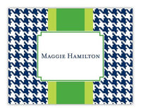 Alex Hounds tooth Folded Notes (4 Colors)