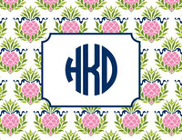 Pineapple Repeat Folded Notes (3 Colors)