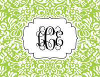 Chloe Green Foldover Note