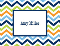 Chevron Folded Notes (5 Colors)