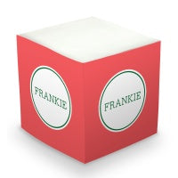 Bright Sticky Memo Cube