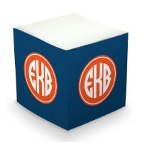 Bright Sticky Memo Cube