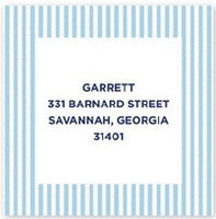 Seersucker Blue Stickers