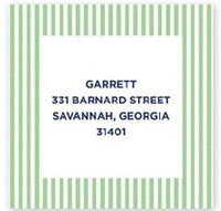 Seersucker Green Stickers