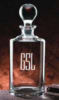 Monogrammed Uptown Decanter-JC