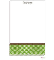 Personalized Clover Modern Notepad