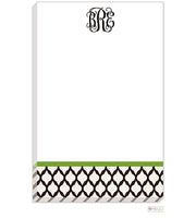 Personalized Lattice Modern Notepad