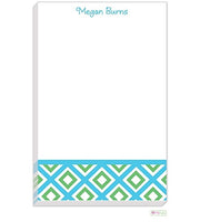 Personalized Geo Modern Notepad
