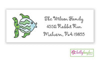 All The Fish Classic Address Labels
