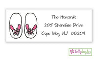 Summer Flip Flops Classic Address Labels