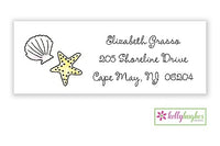 By The Seashore Classic Address Labels