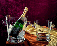 Monogrammed Celebration Ice Bucket-JC