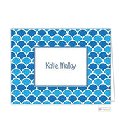 Shells Stripe Modern Folded Notes