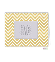 Chevron Modern Folded Notes