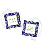 Personalized Clover Modern Bag Tags