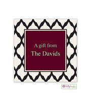 Lattice Gift Modern Gift Sticker