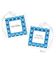 Personalized Shells Modern Bag Tags