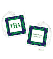 Personalized Abbott Modern Bag Tags