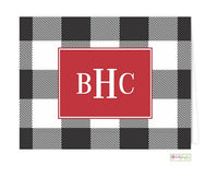 Buffalo Check Modern Folded Notes