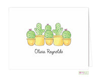 Cactus Garden Classic Folded Notes