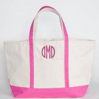 Personalized Large Boat Totes