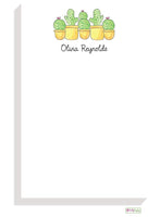 Personalized Cactus Garden Classic Notepad