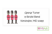 London Guards Classic Address Labels