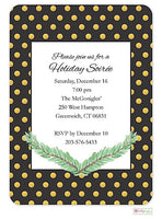 Art Deco - Holiday Invitation
