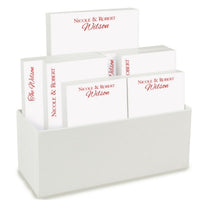 Couples 7 Tablet Set (White with Linen holder)