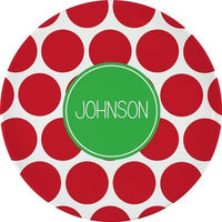 Dots 10" Melamine Plate