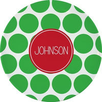 Dots 10" Melamine Plate