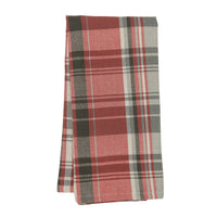 Monogrammed Autumn Plaid Hand Towels