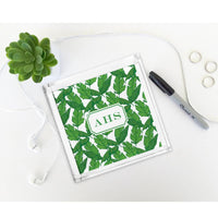 Boatman Geller Banana Leaf Petite Lucite Tray