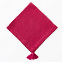 Monogrammed Linen Tassel Napkin