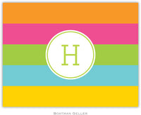 Bold Stripe Folded Notes (3 Colors)