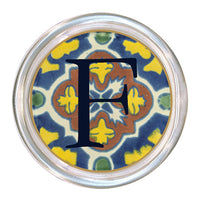 Monogrammed San Miguel Coaster