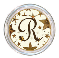 Monogrammed Starfish Coaster