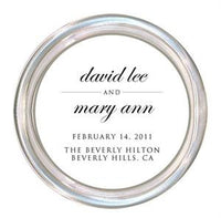 Millenium Artic Wedding Coaster