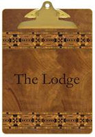 Inlaid Wood Clipboard