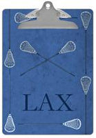 Lacrosse Sticks Clipboard