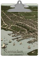 Antique Nantucket Town Clipboard