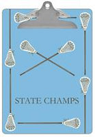 Lacrosse Sticks Clipboard