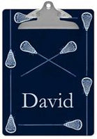 Lacrosse Sticks Clipboard