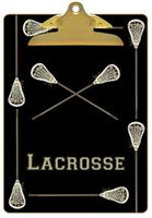 Lacrosse Sticks Clipboard