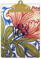 Delft Red Poppy Clipboard